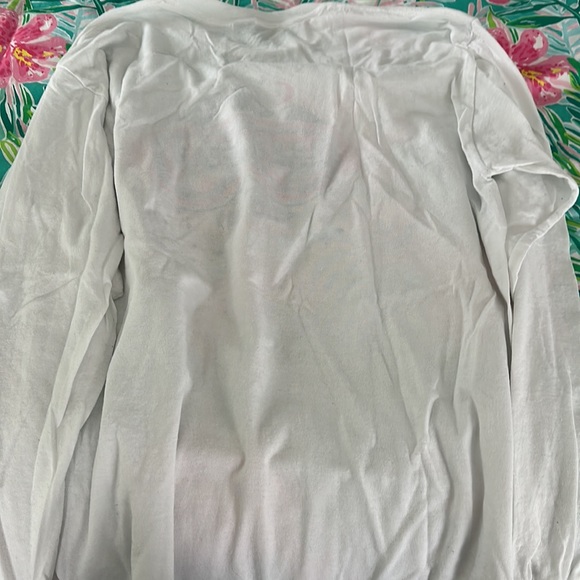 Long sleeve size large AOII aspen ski theme bid day shirt - Picture 4 of 4